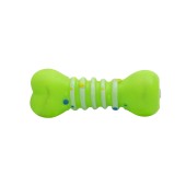 Brinquedo de Vinil Halteres Osso 11cm