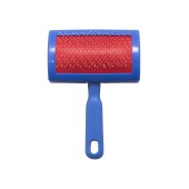Rasqueadeira plástica com ponta de silicone M