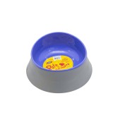 Bebedouro/Comedouro Pote do Cão Família de Estimação Azul P 320ml