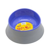 Bebedouro/Comedouro Pote do Cão Família de Estimação Azul G 1100ml