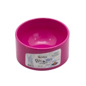 Bebedouro/Comedouro Slim Família de Estimação Rosa GG 1940ml