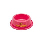 Comedouro Anti Formiga Neon Rosa Pequeno 300ml