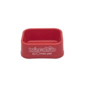 Comedouro Brincalhão Bistrô Vermelho Pequeno 350ml