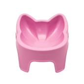 Comedouro Para Gatos 100ml Rosa