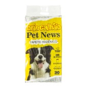 Tapete Higiênico Brincalhão Pet News com 30 Unidades