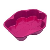 Bandeja Higiênica Luxo Pata Rosa