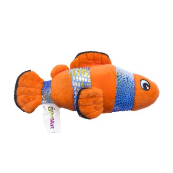 Pelúcia Peixe Brilhante Laranja 19X9